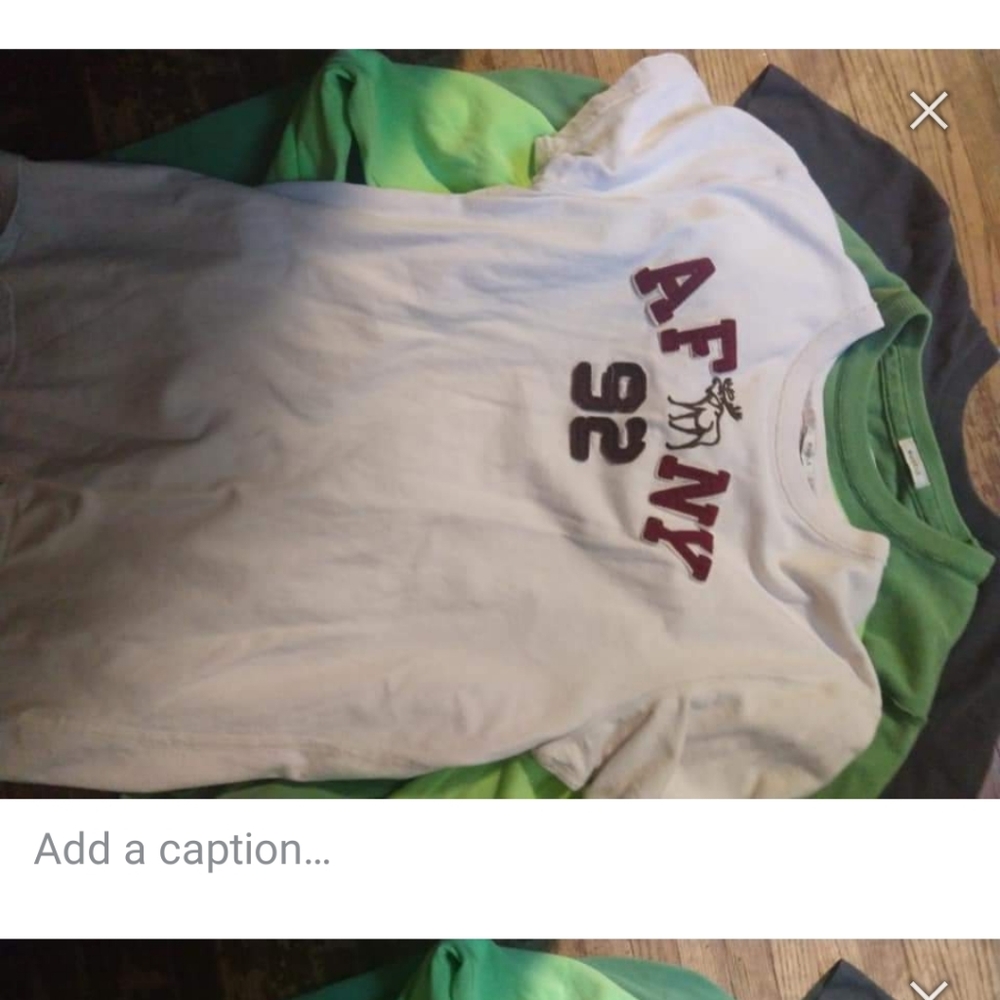 Abercrombie shirts medium